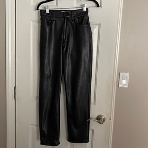 Abercrombie Leather pants